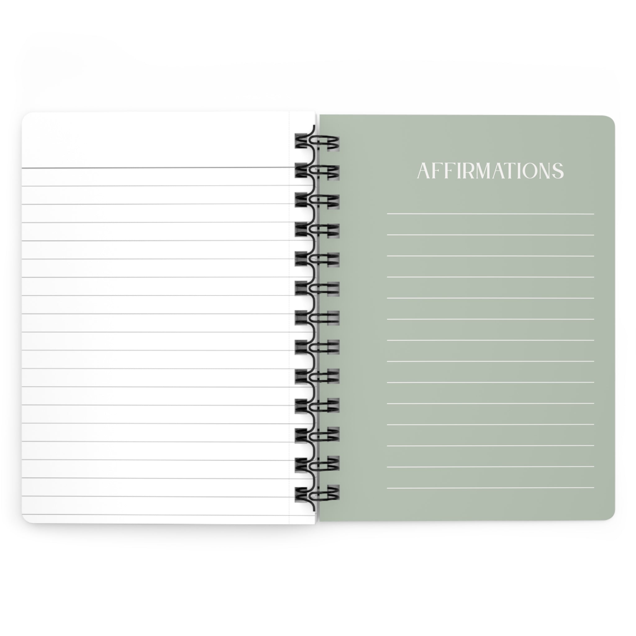 Grit Grace Growth Spiral Notebook – Inspirational Journal for Goals & Growth