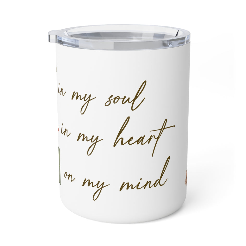 Grit in My Soul. Grace in My Heart. Growth on My Mind. | G3 Travel Mug