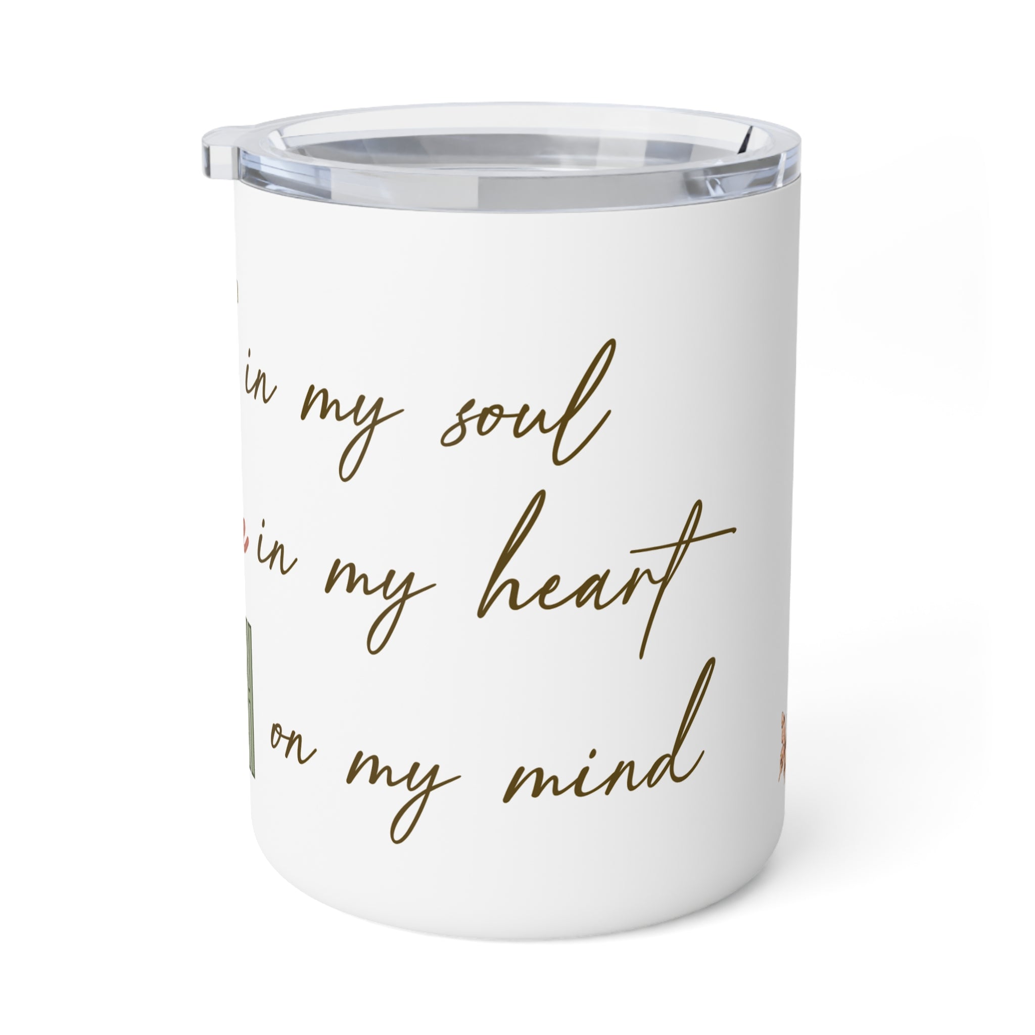 Grit in My Soul. Grace in My Heart. Growth on My Mind. | G3 Travel Mug