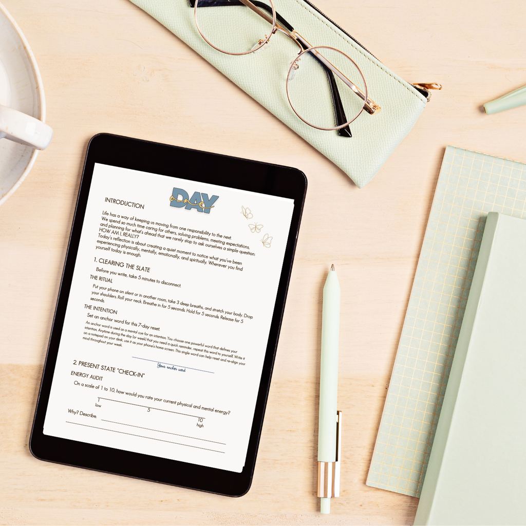 7-Day Growth Reset | Guided Digital Workbook