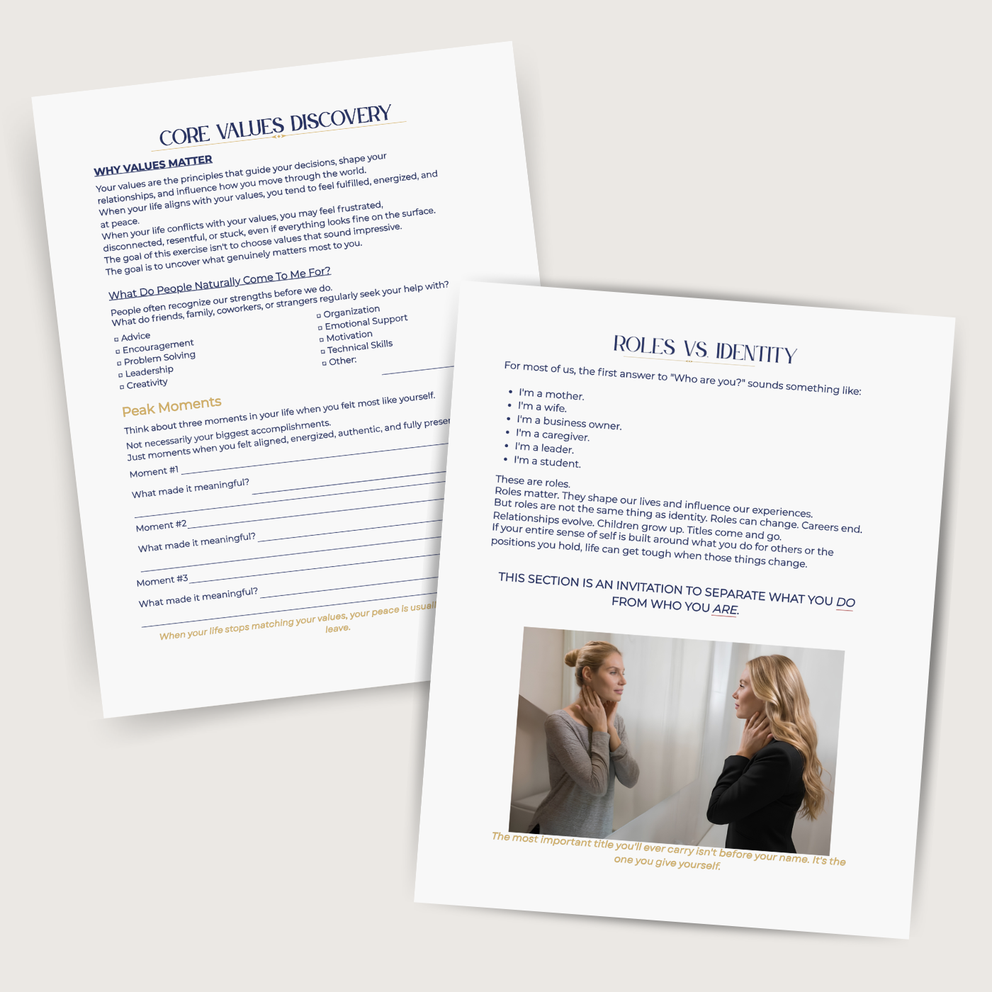 G3 Self-Discovery Journal | Digital Download