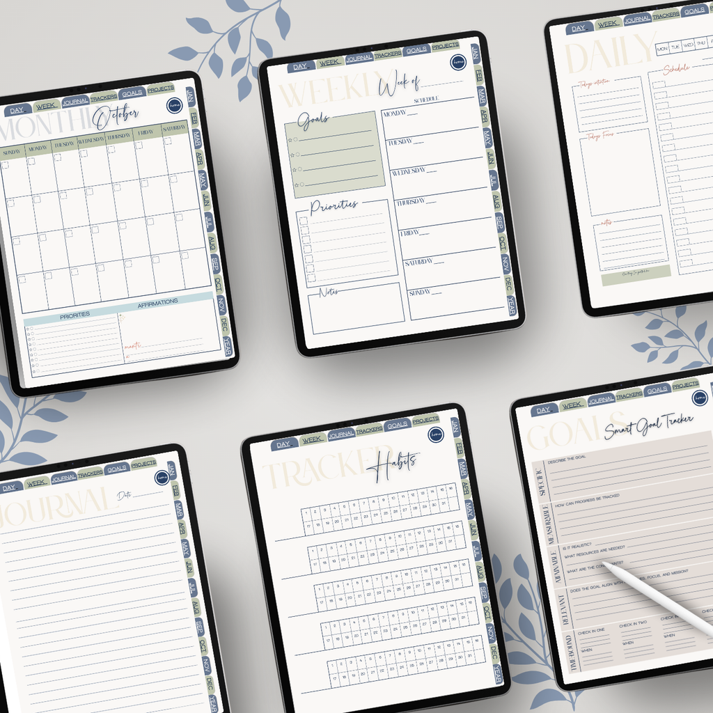 Journey OS Digital Planner | 2026–2027 Your plans. Your goals. Your growth. One place to hold it all.
