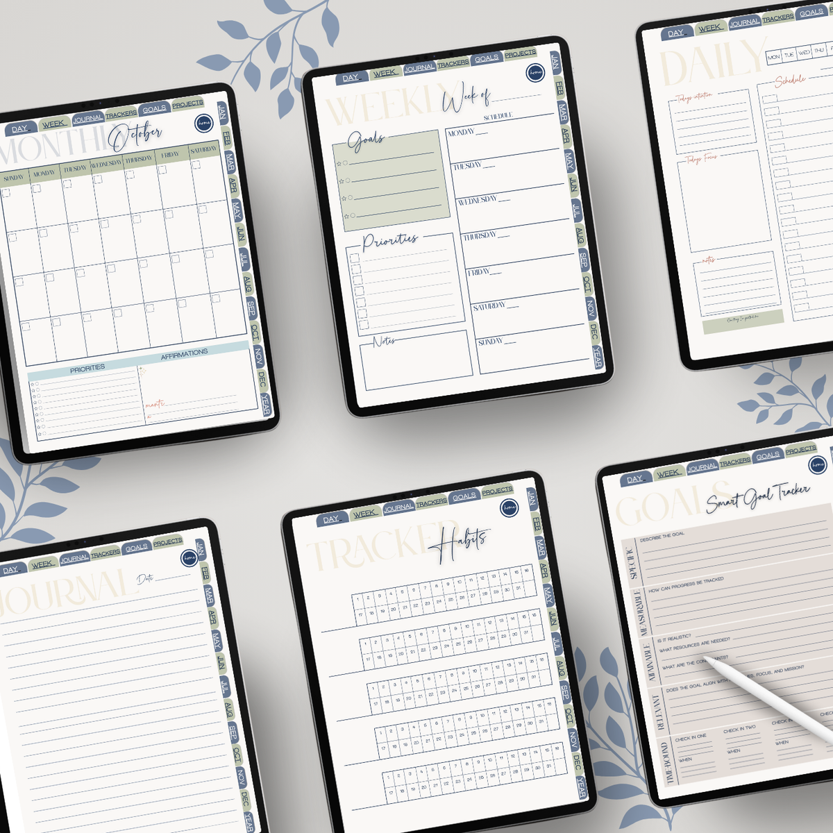 Journey OS Digital Planner | 2026–2027 Your plans. Your goals. Your growth. One place to hold it all.