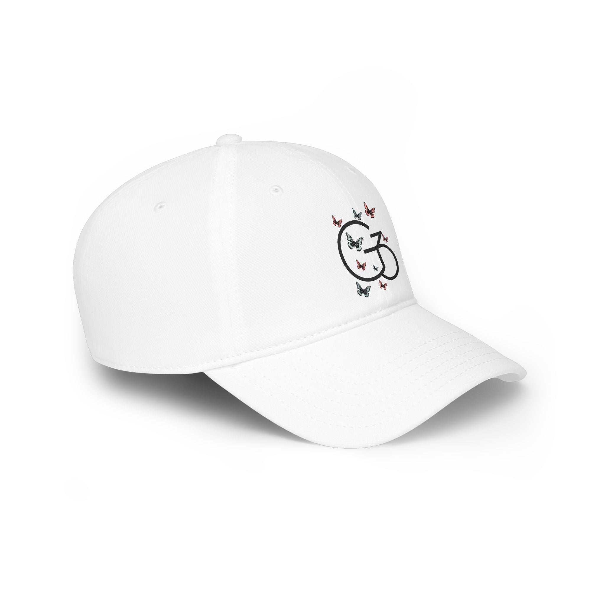 Grit • Grace • Growth Embroidered Low Profile Baseball Cap - Inspirational Women's Motivational Hat