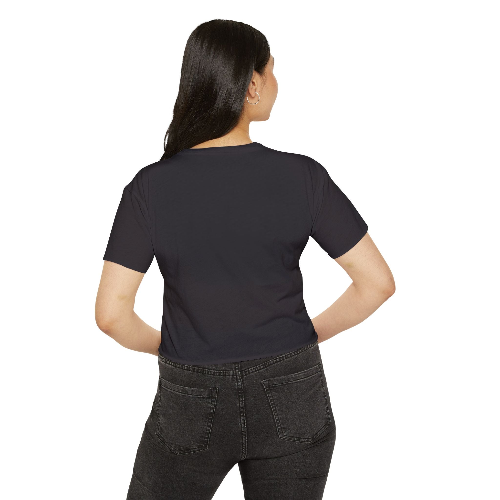 FLY Crop Top — "First Love Yourself" Women's Festival Tee