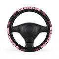 No Rearview Living Steering Wheel Cover | A Daily Reminder to Keep Growing